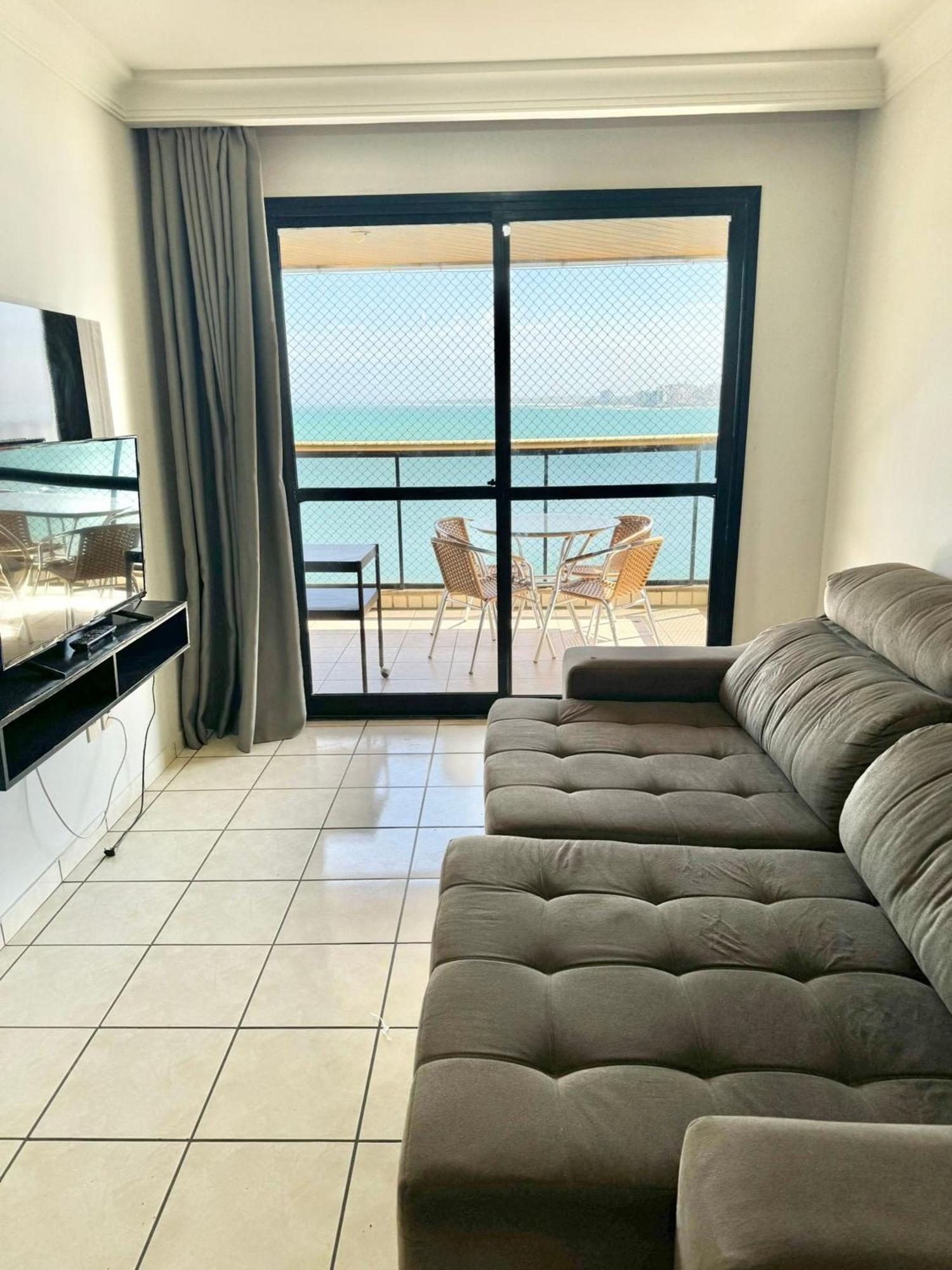 Praia Do Morro - Apt. Canto Nobre, Frente Total Para O Mar, 4 Quartos 1 Vaga De Garagem, 2 Banheiros Guarapari Dış mekan fotoğraf